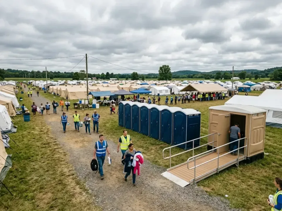 disaster-relief-camp-restrooms-010 — frequently asked questions, Dumpster & Portable Bathrooms Rental in Portola Valley, CA